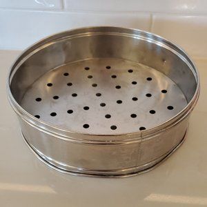 large heavy duty commercial Stainless Steel 10" x 3" D Multipurpose Steamer Tray